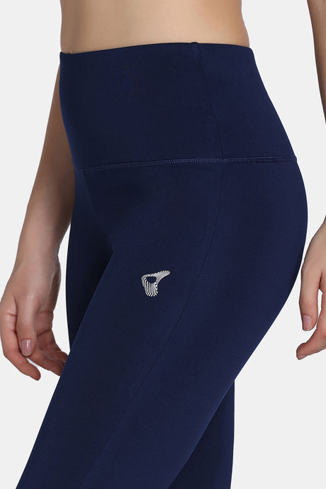 Zelocity Quick Dry Gym Leggings - Blue Depth — image 7